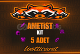 CRAFTRİSE AMETİST 5 ADET AMETİST KİT