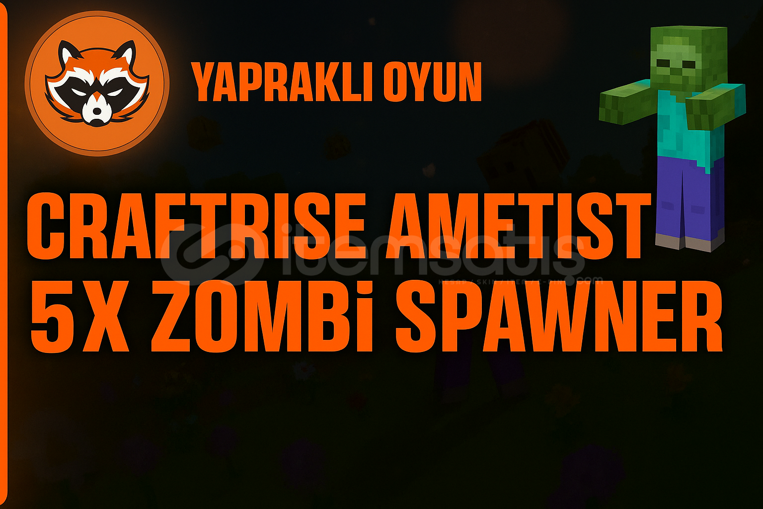 Craftrise Ametist 5X Zombi Spawner Craftrise Ametist 5X Zombi Spawner