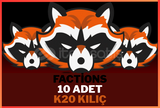 CRAFTRİSE FACTİONS 10 ADET K20 KILIÇ