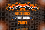 CRAFTRİSE FACTİONS 2 ADET ZEHİR KILIÇ