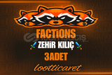 CRAFTRİSE FACTİONS 3 ADET ZEHİR KILIÇ
