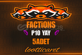 CRAFTRİSE FACTİONS 5 ADET P10 YAY