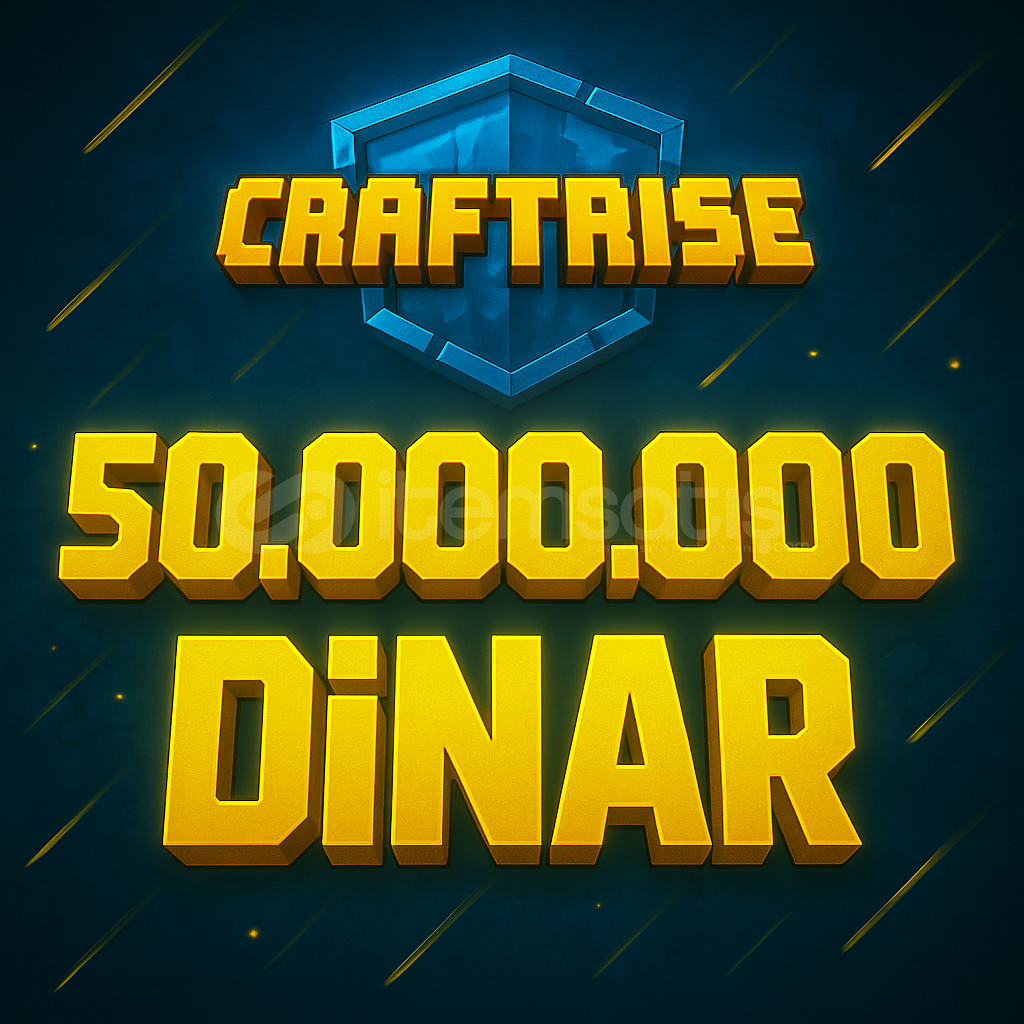 Craftrise Foctions 50M Dinar Craftrise Foctions 50M Dinar