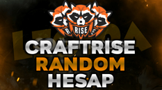 CraftRise Random Hesap 