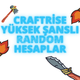 CraftRise Random Premium Hesap! RC GARANTİLİ!