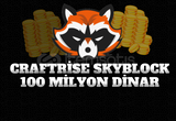 CRAFTRİSE SKYBLOCK 100 MİLYON DİNAR