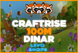 Craftrise - Skyblock 100M Dinar