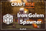 Craftrise SkyBlock 1x Golem Spawner