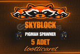 CRAFTRİSE SKYBLOCK 5 ADET PİGMAN SPAWNER