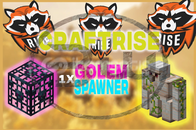 CraftRise SkyBlock x100 Golem Spawner 