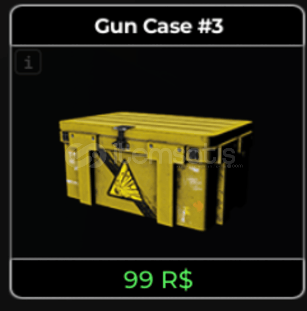 Criminality 10x Gun Case 3 Criminality 10x Gun Case 3