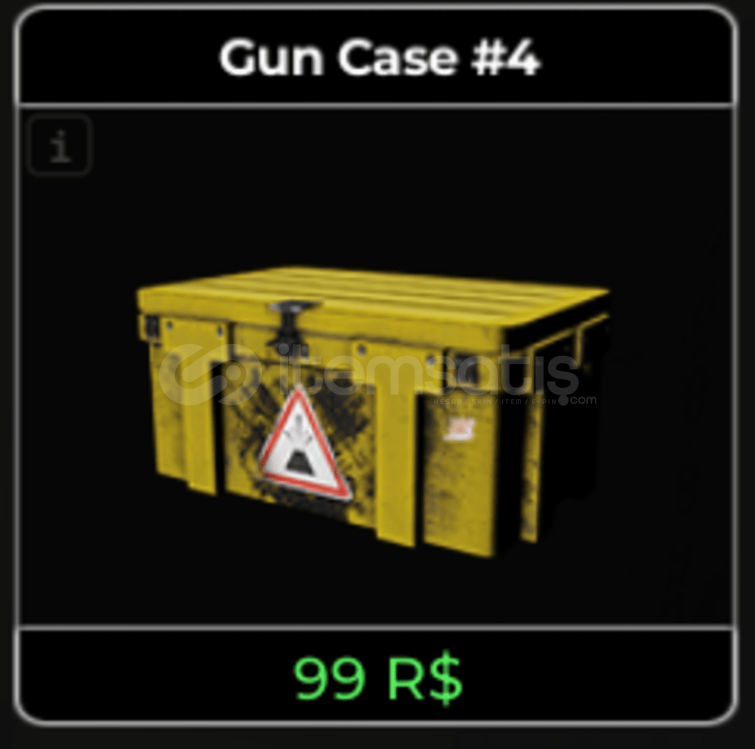 Criminality 10x Gun Case 4 Criminality 10x Gun Case 4