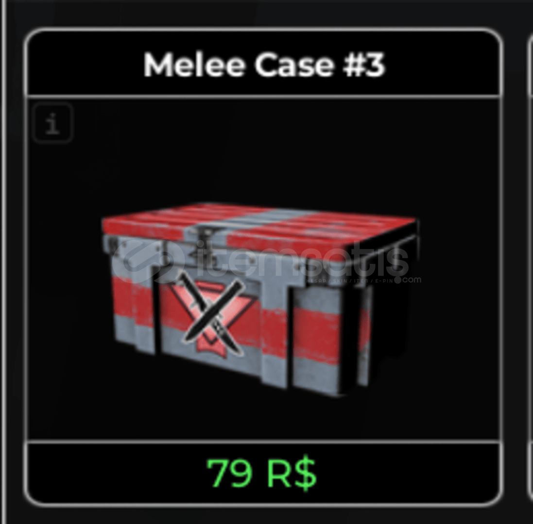 Criminality 10x Melee Case 3 Criminality 10x Melee Case 3