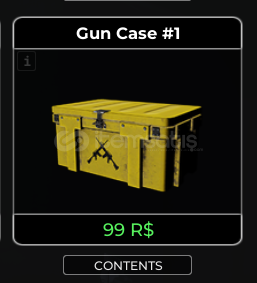 Criminality Gun Case 1 x10 Criminality Gun Case 1 x10