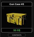 Criminality Gun Case 3 x10
