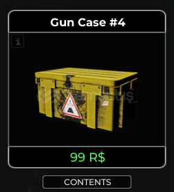 Criminality Gun Case 4 x1 Criminality Gun Case 4 x1
