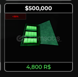  Criminality : 500k Cash