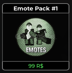 Criminality Emote Pack 1 Criminality Emote Pack 1