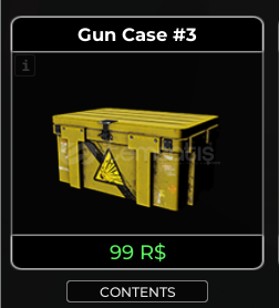 Criminality Gun Case 3 x1 Criminality Gun Case 3 x1
