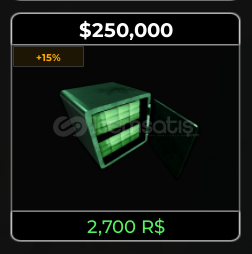 Criminality 250K Cash Criminality 250K Cash