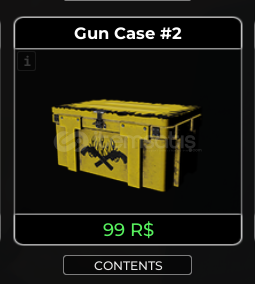 Criminality Gun Case 2 x10 Criminality Gun Case 2 x10