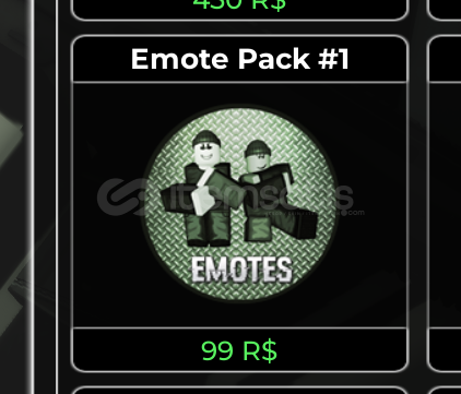 Criminality Emote Pack #1 / Emote Pack 1  Criminality Emote Pack #1 / Emote Pack 1