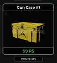 Criminality Gun Case 1 x1