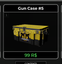 Criminality Gun Case 5 x10