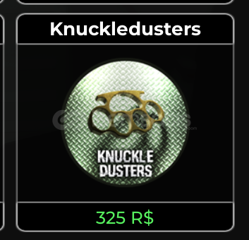 Criminality Knuckledusters  Criminality Knuckledusters