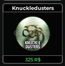 Criminality Knuckledusters