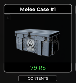 Criminality Melee Case 1 x1 Criminality Melee Case 1 x1