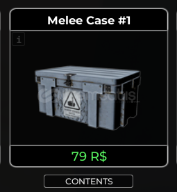 Criminality Melee Case 1 x10 Criminality Melee Case 1 x10
