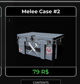 Criminality : Melee Case 2 x1