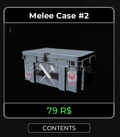 Criminality Melee Case 2 x1 Criminality Melee Case 2 x1