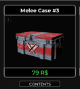 Criminality Melee Case 3 x1