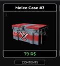 Criminality Melee Case 3 x1