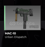 Criminaltiy Mac-10 Urban Dispact