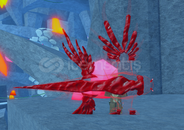 crimson colossal blue dragon