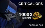 Critical Ops 1000x Kredi (Komisyon Bizden)