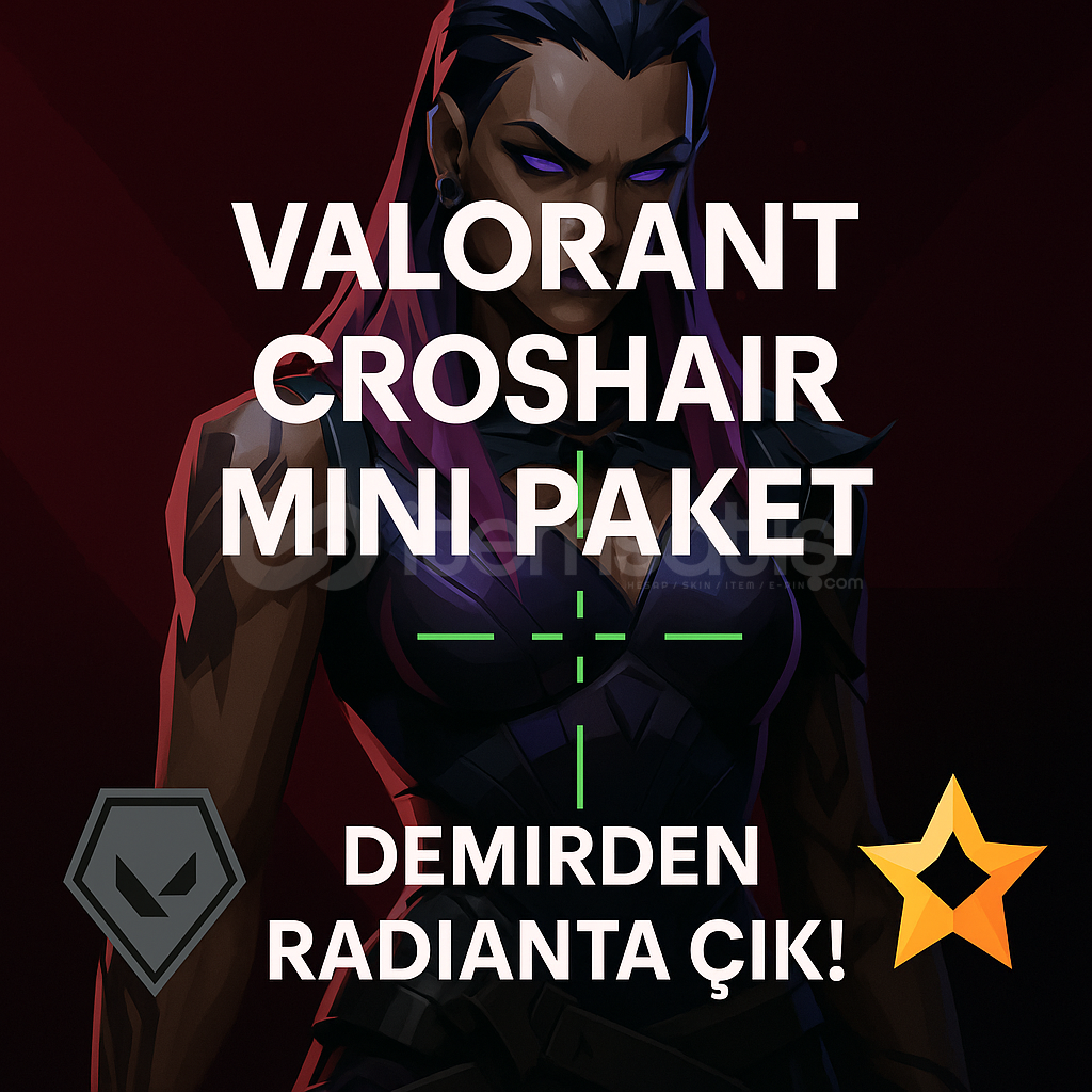 ????Croshair mini paket????Demirden Radianta Çık ????Croshair mini paket????Demirden Radianta Çık