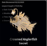 Crowned Anglerfish fisch