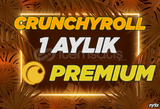 CRUNCHYROLL AYLIK PREMİUM HESAP + GARANTİ