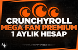 Crunchyroll Premium Mega Fan Hesap ⭐