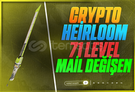 Crypto Heirloom + 71 Level + Mail Değişen