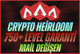 Crypto Heirloom + 750+ Level + Mail Değişen