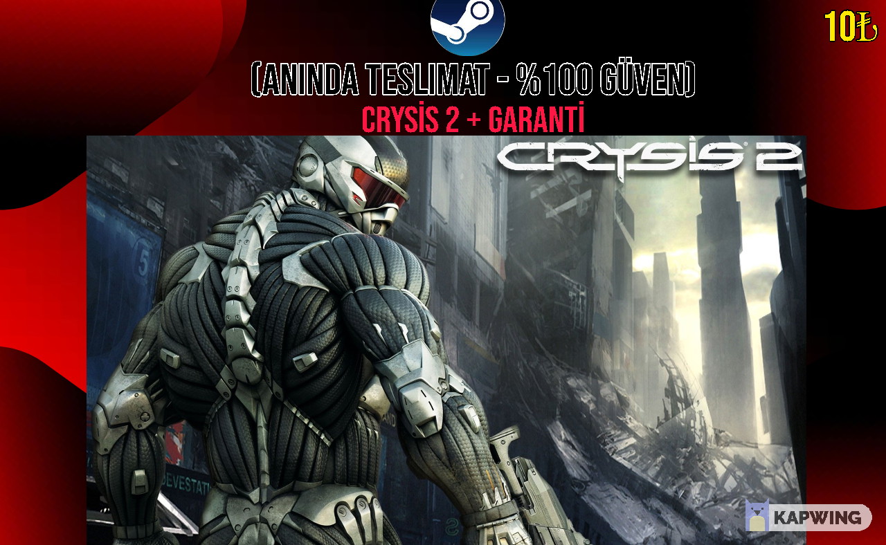 CRYSİS 2 + GARANTİ + DESTEK CRYSİS 2 + GARANTİ + DESTEK