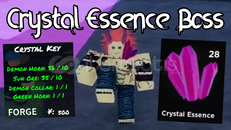 Crystal Boss Yardim
