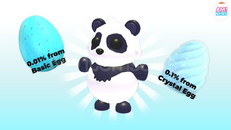 Crystal Egg (içinden 35 dolarlık Pet Çıkabilir)