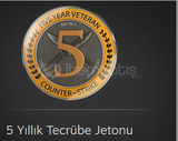 CS 2 5. YIL ROZETLİ HESAP