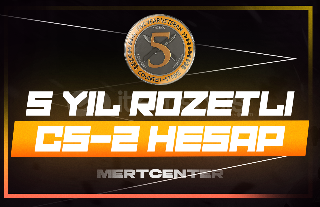 ⭐️(MAİL DEĞİŞEN) CS2 5 YIL ROZETLİ BANSIZ⭐️ ⭐️(MAİL DEĞİŞEN) CS2 5 YIL ROZETLİ BANSIZ⭐️